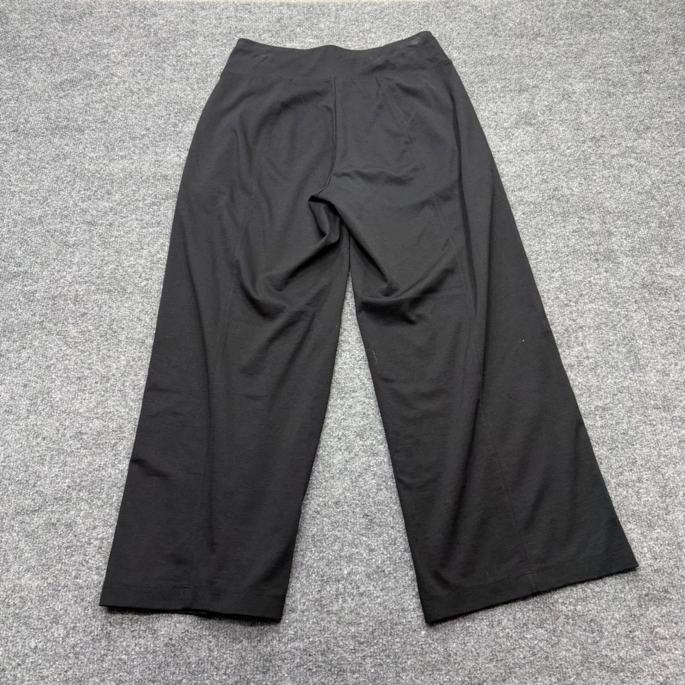 Athleta Womens Black Tencel Blend Wide Leg Seam Detail Pants XS RN 54023 - Picture 9 of 9